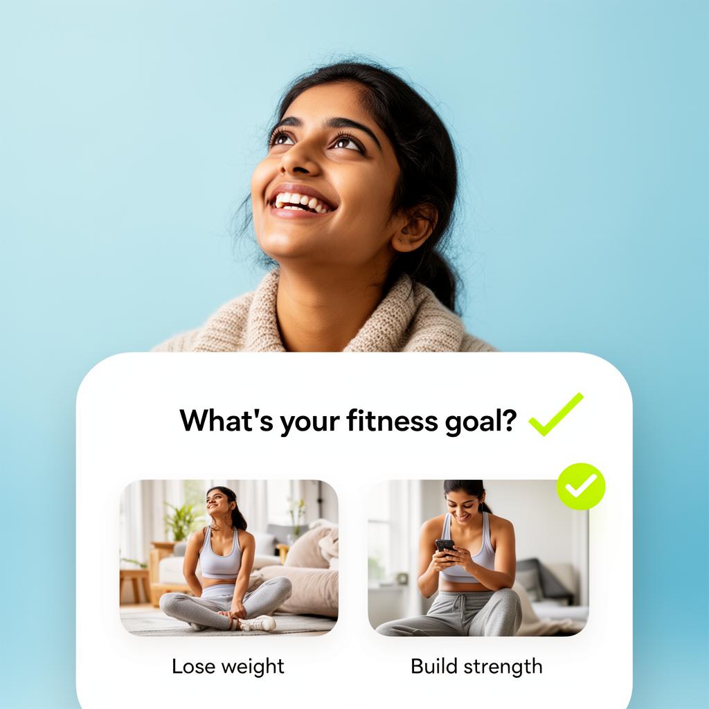 Sign up & set your goals